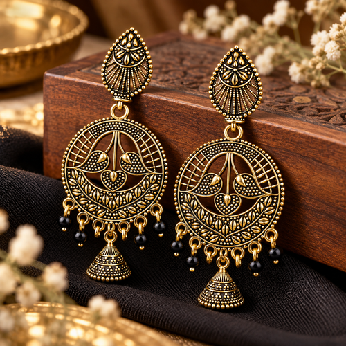 JH-102 jhumka earrings premium lifestyle