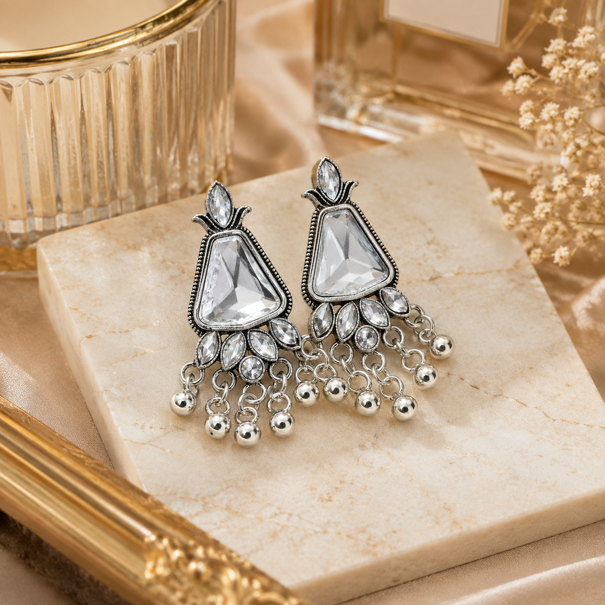 JH-58 earrings premium lifestyle image
